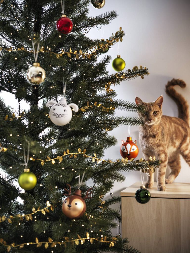 IKEA Vinter 2021 kerstcollectie kerstballen dieren