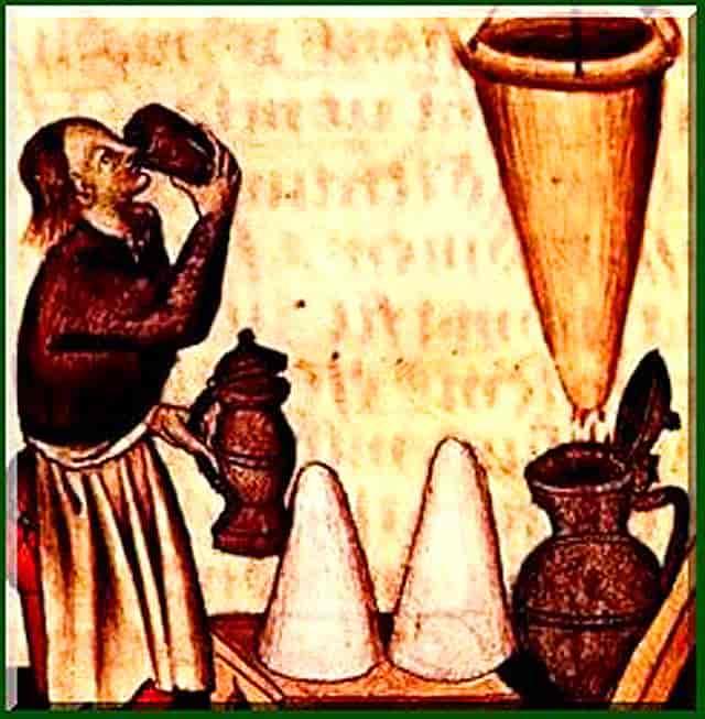 Hippokras, de middeleeuwse gekruide wijn is een voorloper van de kersttraditie glühwein, ook bekend als mulled wine en bisschopswijn