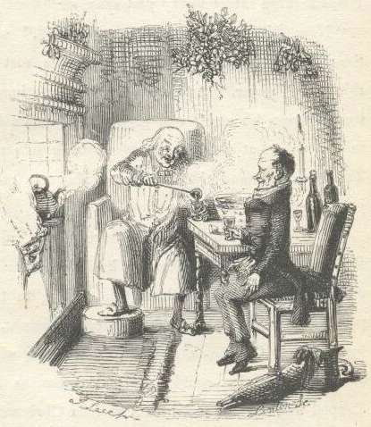 In A Christmas Carol heeft Ebenezer Scrooge het over Smoking Bishop, een kerstdrankje dat lijkt op glühwein