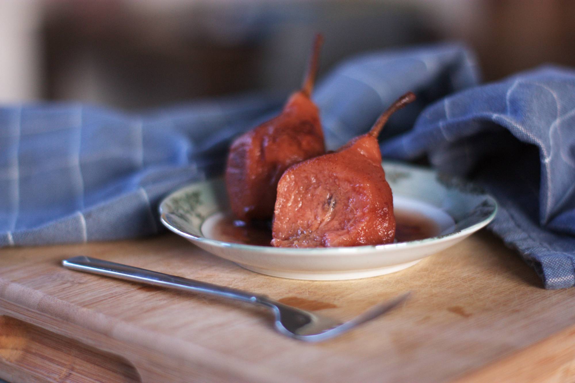 Stoofpeertjes recept kerstdiner koken