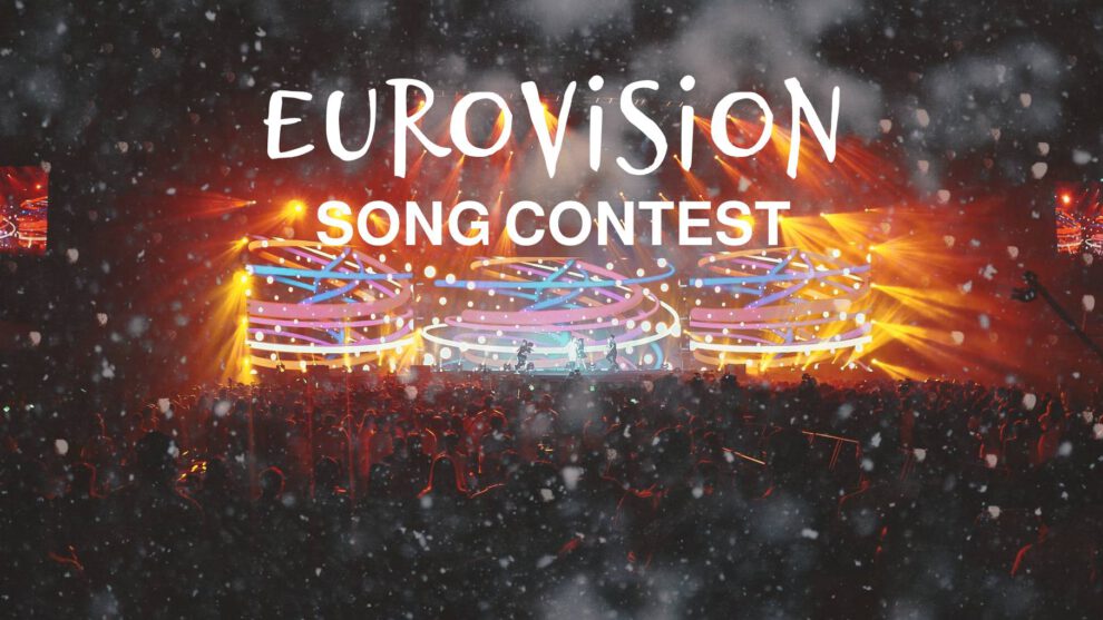 Eurovision Songfestival Contest - La Det Swinge - Singing Jingle Bels And Let It Snow - kerst liedje Eurovisie